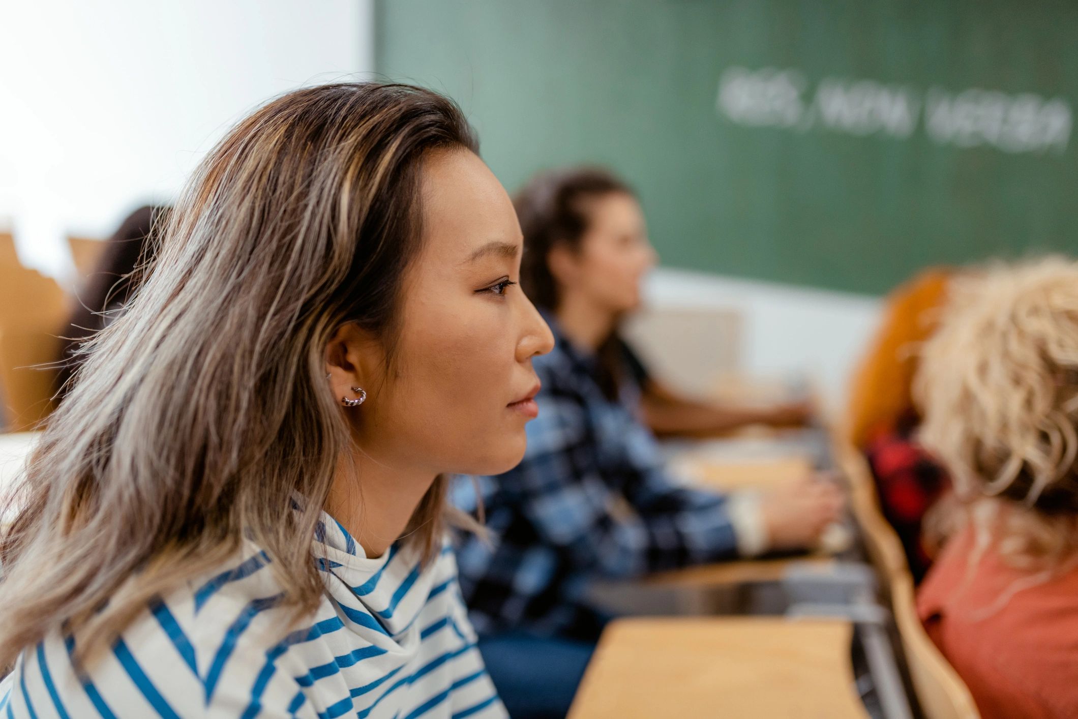 Women learning together in a classroom or workshop setting
